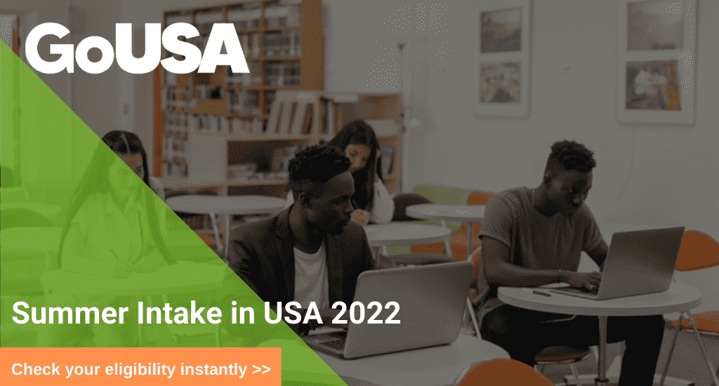 Summer Intake in USA 2022 Summer Intake Universities in USA GoUSA